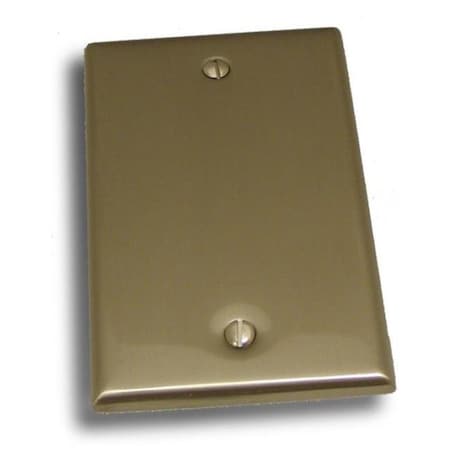 Residential Essentials Residential Essentials 10811SN Single Blank Switch Plate; Satin Nickel 10811SN